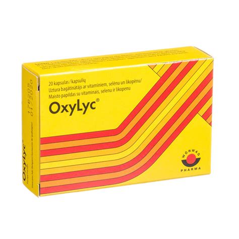 WORWAG PHARMA OXYLYC, su vitaminais, selenu。